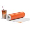 Image 1 : 2 Large Rolls of Orange Adhesive Permanent Vinyl - 12" x 15FT Rolls - For DIY Crafts/Decor - New