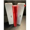 Image 3 : 2 Large Rolls of Red Heat Transfer Vinyl (HTV) - 12" x 20FT Rolls for DIY Heat Press Crafts - New