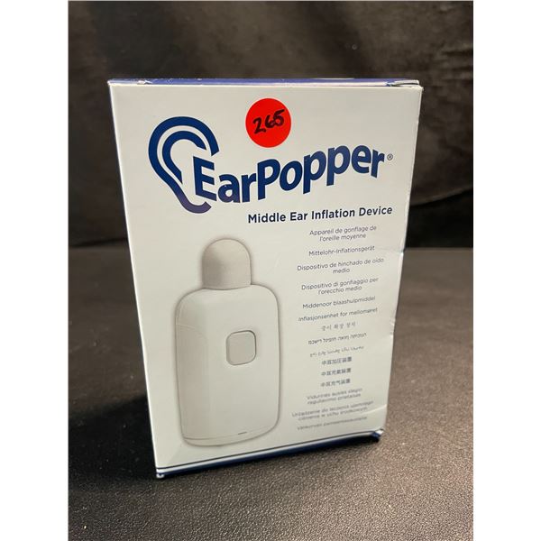1 EarPopper - Middle Ear Pressure Relief Device - New!