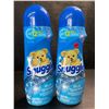 Image 1 : 2 Bottles of Snuggle Blue Sparkle In-Wash Scent Booster Crystals - 1.31LB (595g Each) - New Sealed