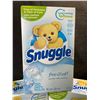 Image 2 : 3 Boxes of Snuggle Free & Soft Dryer Sheets; Free of Perfumes/Dyes - 120 Sheets Per Box - New Sealed