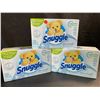 Image 1 : 3 Boxes of Snuggle Free & Soft Dryer Sheets; Free of Perfumes/Dyes - 120 Sheets Per Box - New Sealed