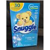 Image 2 : 3 Boxes of Snuggle Cuddle-Up Fresh Dryer Sheets - 120 Sheets Per Box - New Sealed