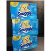 Image 1 : 3 Boxes of Snuggle Cuddle-Up Fresh Dryer Sheets - 120 Sheets Per Box - New Sealed