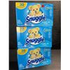 Image 1 : 3 Boxes of Snuggle Cuddle-Up Fresh Dryer Sheets - 120 Sheets Per Box - New Sealed
