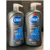 Image 1 : 2 Dial Refresh 3in1 Body Wash - Blue Sage Scent - 946ml Each (Large Pump-Action Bottles) - New
