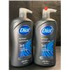 Image 1 : 2 Dial Refresh 3in1 Body Wash - Blue Sage Scent - 946ml Each (Large Pump-Action Bottles) - New