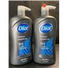 Image 1 : 2 Dial Refresh 3in1 Body Wash - Blue Sage Scent - 946ml Each (Large Pump-Action Bottles) - New
