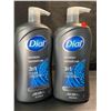 Image 1 : 2 Dial Refresh 3in1 Body Wash - Blue Sage Scent - 946ml Each (Large Pump-Action Bottles) - New