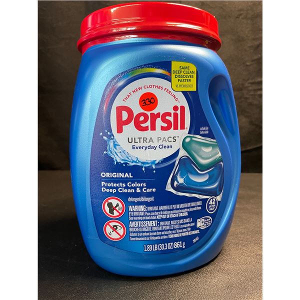 1 Tub of Persil Original Ultra Pacs Everyday Clean Laundry Detergent Pods;1.89lb/42 Ultra Pacs - New