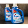 Image 1 : 2 Bottles of Purex Cold Water Liquid Laundry Detergent - 2.03L (50 Loads) Each - New