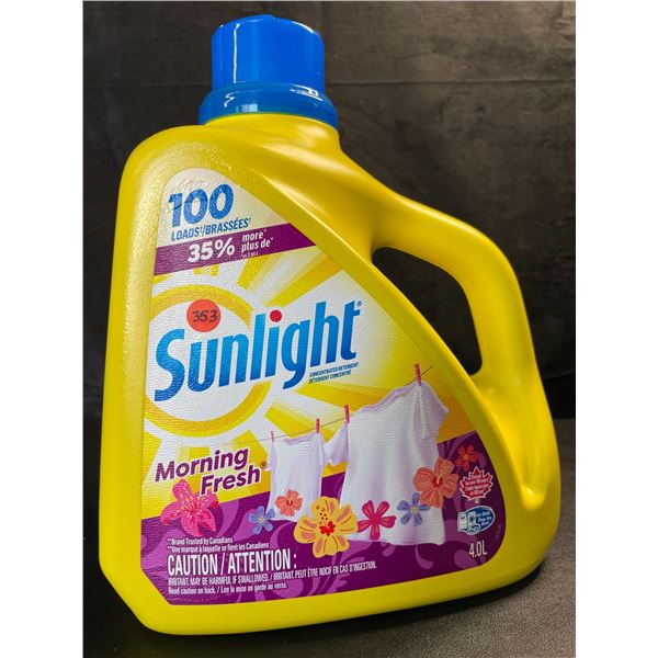 1 Large Jug of Sunlight Morning Fresh Liquid Laundry Detergent - 4.0L - Brand New!