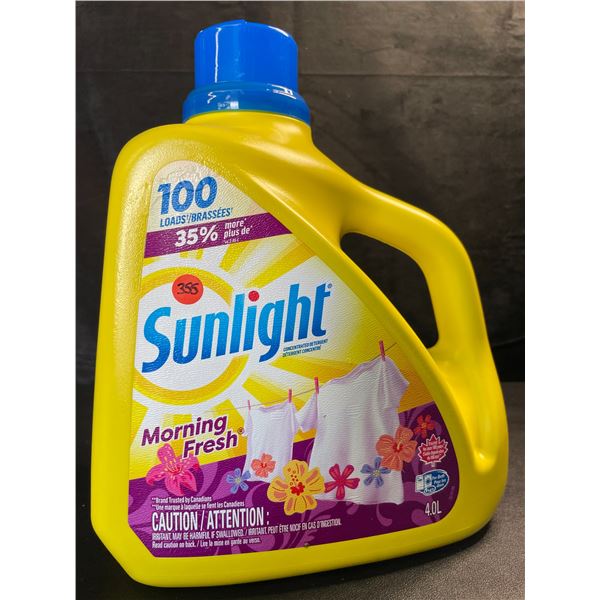 1 Large Jug of Sunlight Morning Fresh Liquid Laundry Detergent - 4.0L - Brand New!