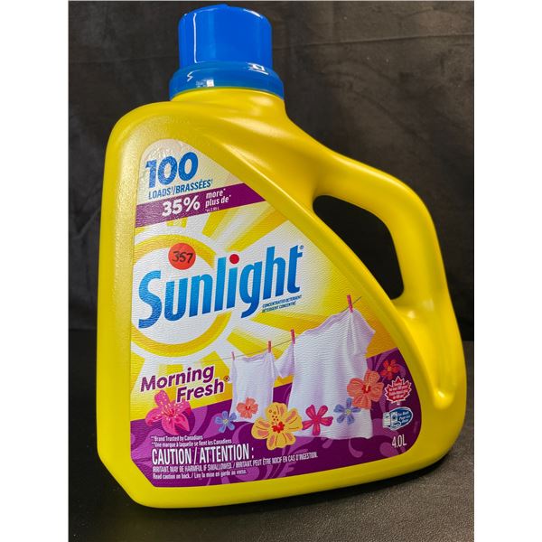 1 Large Jug of Sunlight Morning Fresh Liquid Laundry Detergent - 4.0L - Brand New!