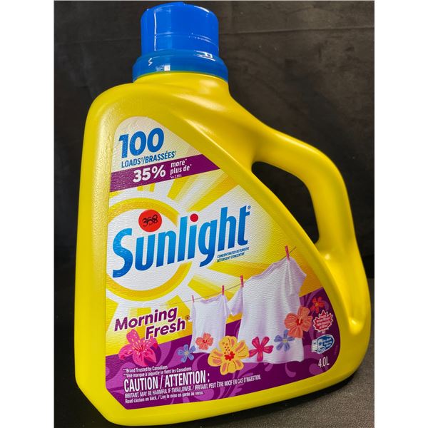 1 Large Jug of Sunlight Morning Fresh Liquid Laundry Detergent - 4.0L - Brand New!