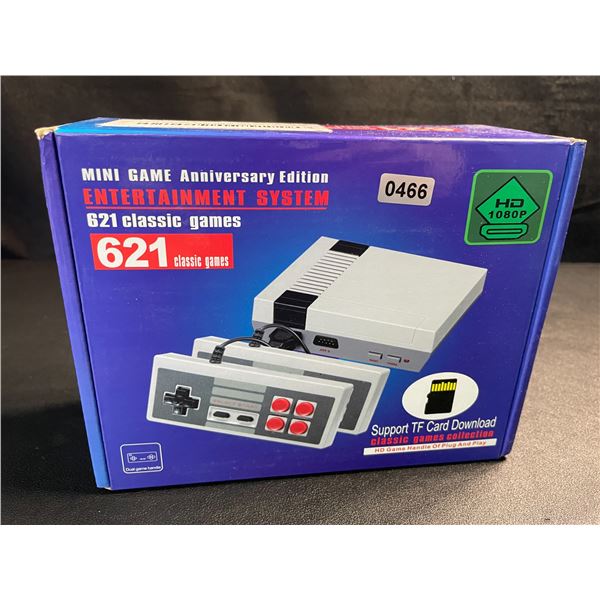 1 Mini-Game Anniversary Entertainment Gaming System - 621 Retro/Classic Games Built-In! - New