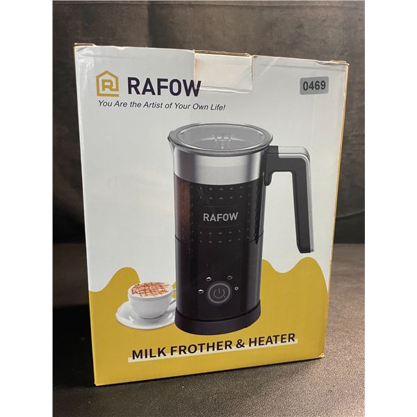 1 Rafow Electric Milk Frother/Heater - Brand New