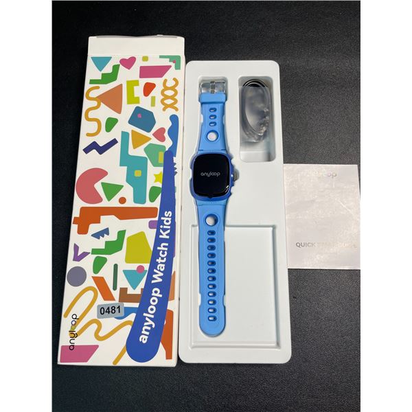 1 Anyloop Smart Watch/Fitness Tracker for Kids - Sky Blue - Brand New!