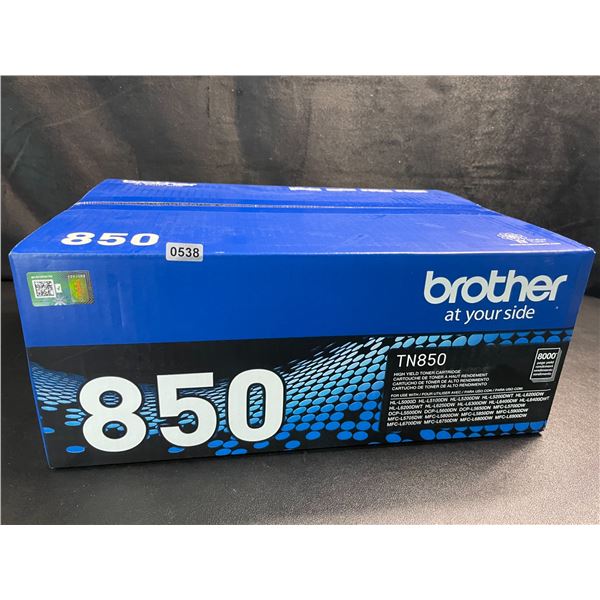 Brother TN850 Toner Printer Cartridge - New Sealed