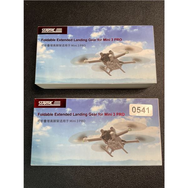 2 Startrc Foldable Extended Landing Gears for Mini3 Pro Drones - New