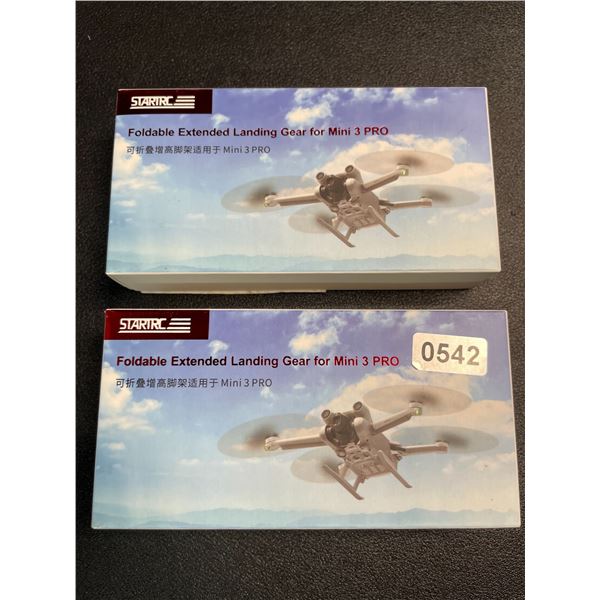 2 Startrc Foldable Extended Landing Gears for Mini3 Pro Drones - New