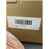 Image 3 : 20-Pack of Lux Rose Gold Heavy-Duty Metal Coat Hangers - Brand New!
