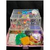 Image 7 : 1 Rubber Band Bracelet Craft Making Kit for Kids - 18,000PCS Large Kit w/ 3-Tier Storage Box - New!