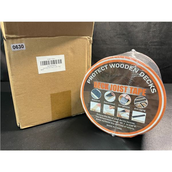 1 Large Roll of Deck Joist Tape - Protects Wooden Decks -6" x 50FT Roll - New