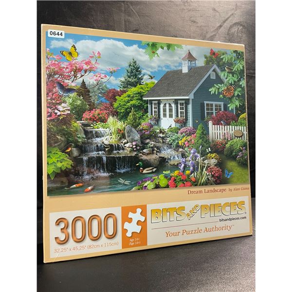 1 Dream Landscape 3000PC Jigsaw Puzzle by BitsandPieces - New Sealed
