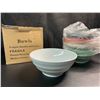 Image 1 : 1 Box of 8 Evanda Plastic Food bowls - Set of 8 - Multicolor - New