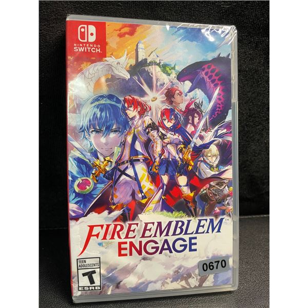 1 Fire Emblem Engage Nintendo Switch Video Game - New Sealed (Bent Case - See Photos)