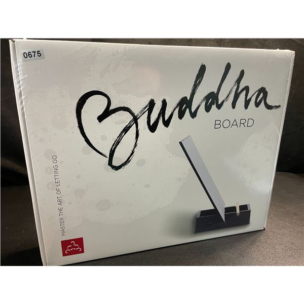 1 Buddha Board; Inkless Drawing Board for Mindful Meditation - New Sealed (Damaged Box)