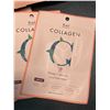 Image 2 : 2 Boxes of Rael Beauty Collagen Facial Sheet Masks - Plump + Smooth - 5 Masks Per Box - New