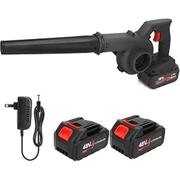 1 Cordless Handheld 21V Electric Leaf Blower w/ 2 Batteries and Charger - New in Box!