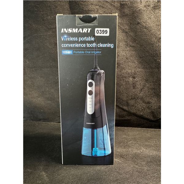 1 Insmart Portable Cordless Water Dental Flosser Kit/Oral Irrigator for Teeth Cleaning - New