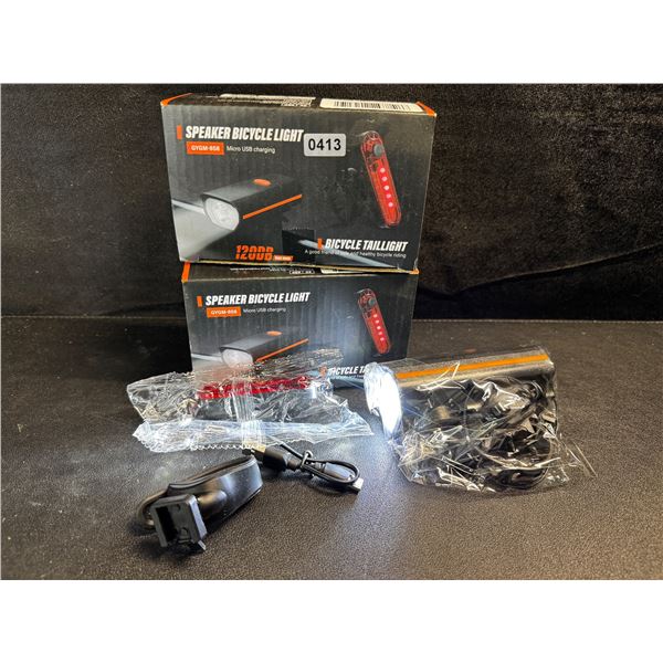 2 Multi function Bicycle Lights - Brand New!