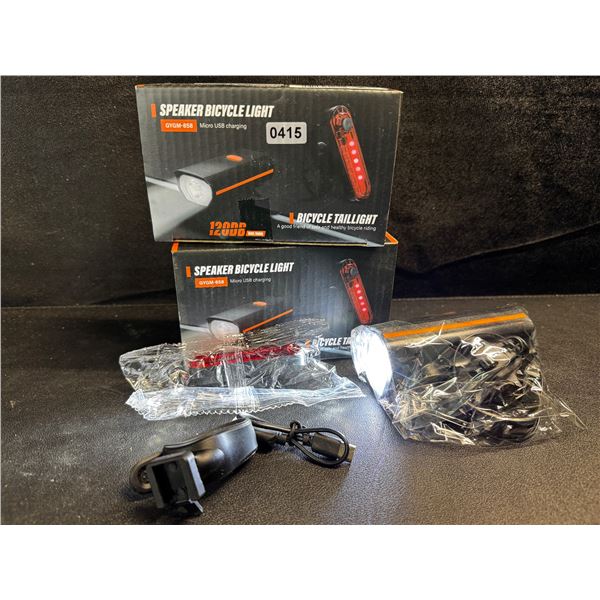 2 Multi function Bicycle Lights - Brand New!