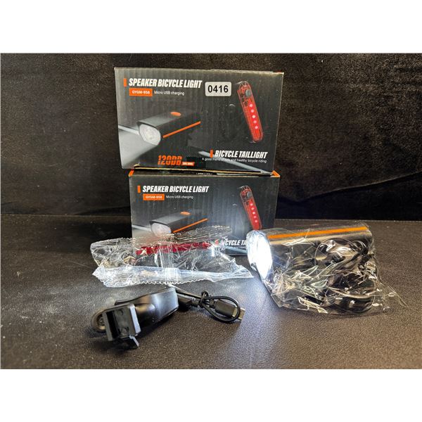 2 Multi function Bicycle Lights - Brand New!