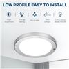 Image 2 : 2 Youtob LED Flush Mount Ceiling Lights - Brand New!
