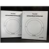 Image 6 : 2 Youtob LED Flush Mount Ceiling Lights - Brand New!