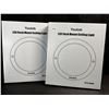 Image 6 : 2 Youtob LED Flush Mount Ceiling Lights - Brand New!