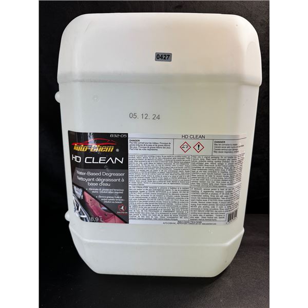 1 AutoChem HD Clean Concentrated Water-Based Degreaser 18,9L - Brand New!