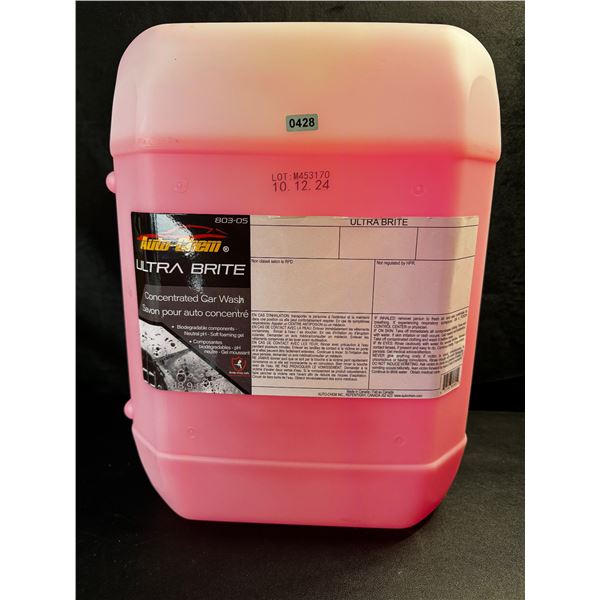 1 AutoChem Ultra Brite Concentrated Car Wash Soap 18,9L - Brand New!