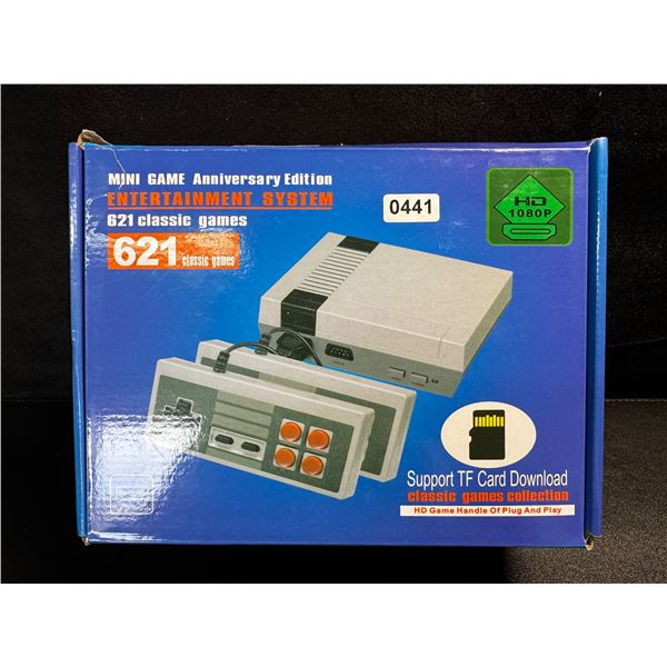 1 Mini Game Entertainment Emulation System 621 Games - Brand New