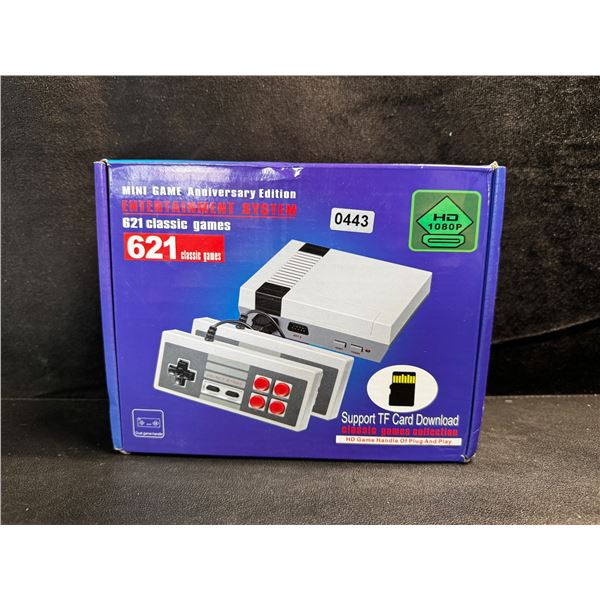 1 Mini Game Entertainment Emulation System 621 Games - Brand New