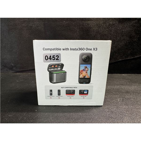 Charger Hub with 2 Lithium Batteries for Insta360 ONE X3 - New