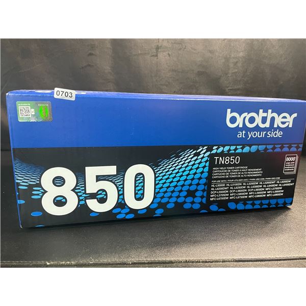 Brother TN850 Toner Printer Cartridge - New Sealed