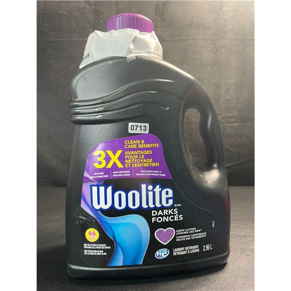 1 Jug of Woolite Darks Liquid Laundry Detergent - 2.96L (66 Loads) - New Sealed