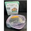 Image 3 : 2PC Silicone Bread Proofing Basket Kit (Includes 9" Round Bread Pan & 10" Oval Pan) - New!