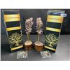 Image 1 : 2 Crystal Healing Gemstone Trees - Purple Amethyst - New